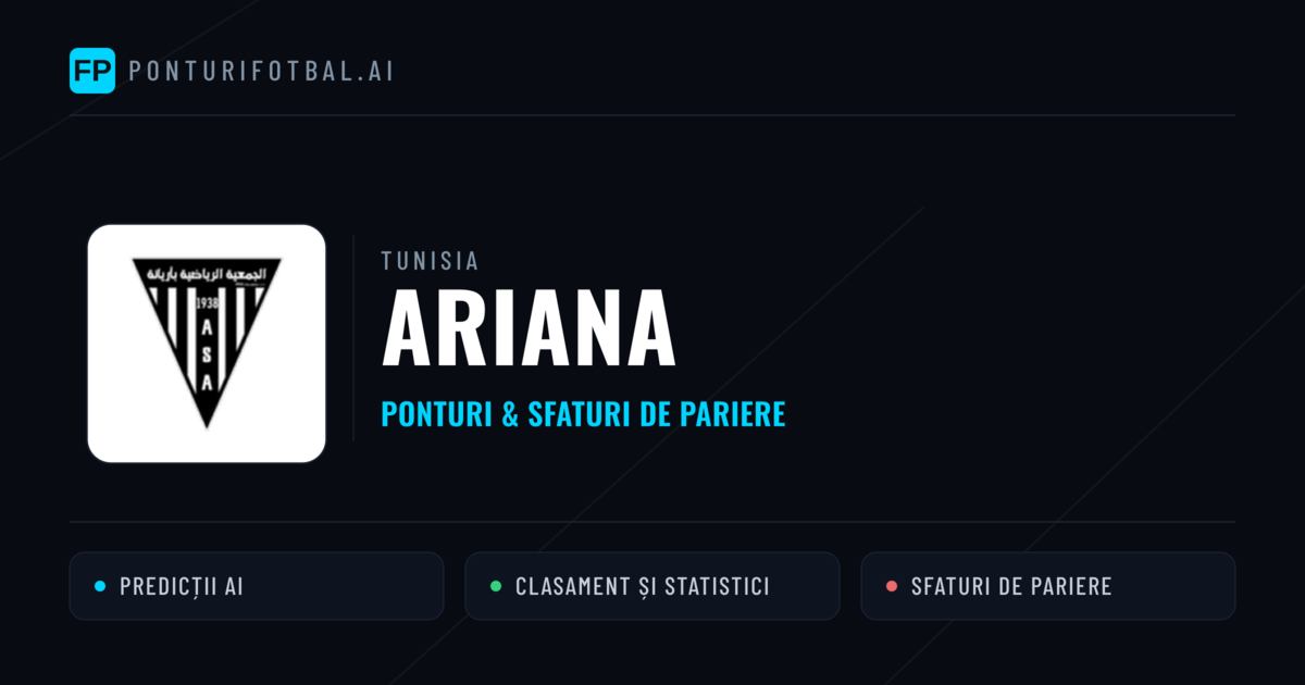 Ariana Ponturi și statistici