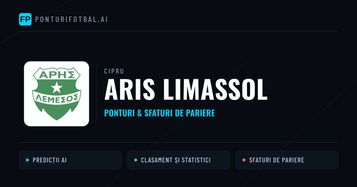 Aris Limassol Ponturi și statistici