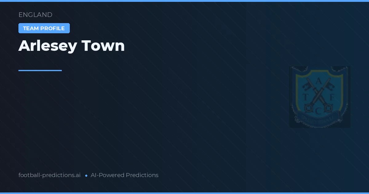 Arlesey Town Ponturi și statistici
