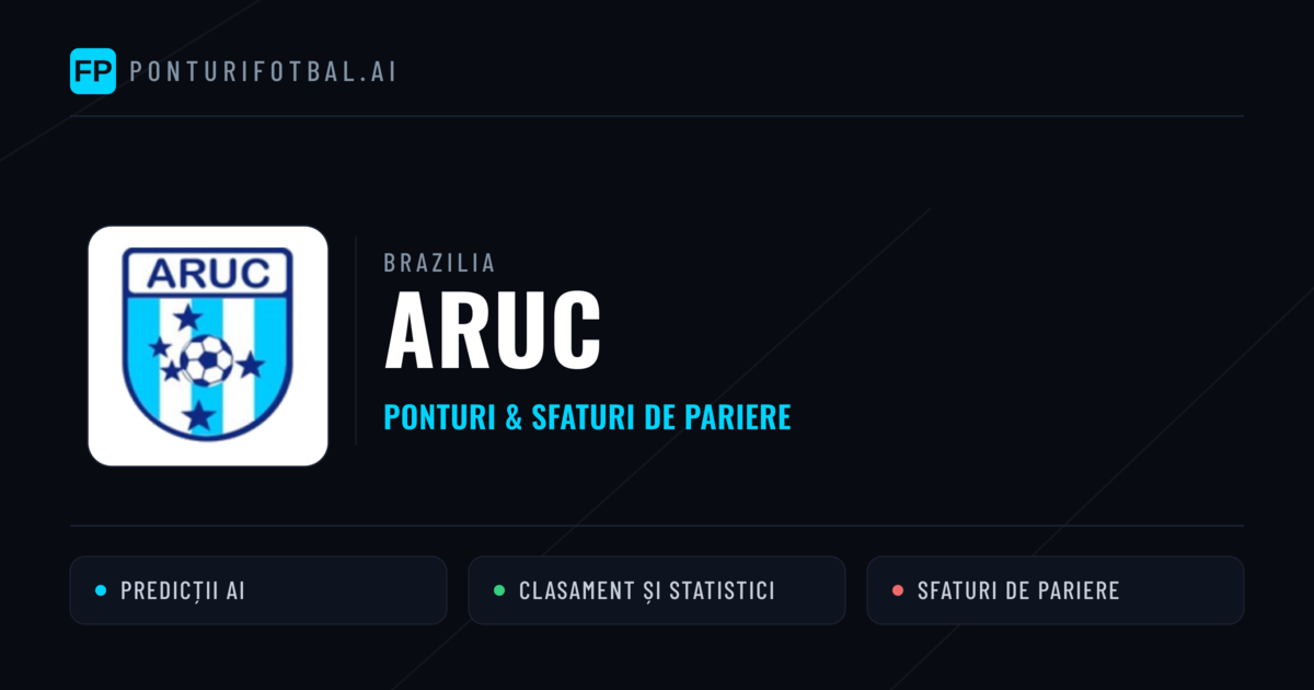 ARUC Ponturi și statistici
