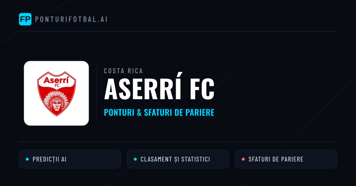 Aserrí FC Ponturi și statistici