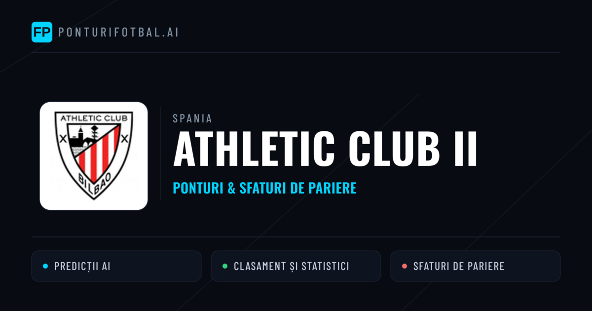 Athletic Club II Ponturi și statistici