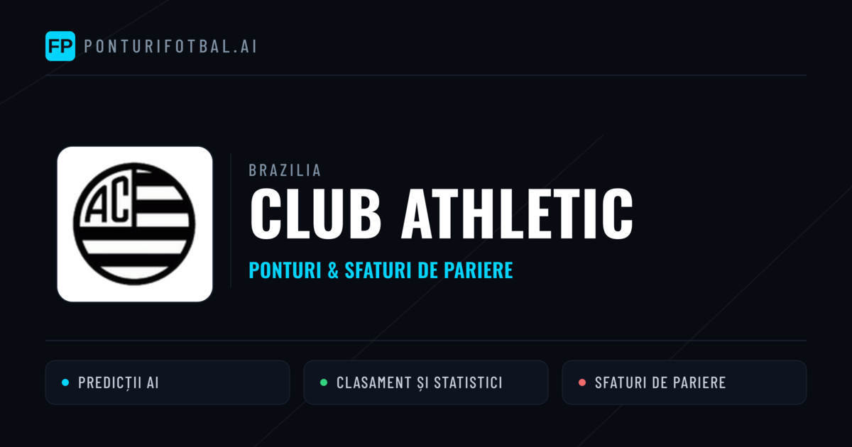 Athletic Bilbao Ponturi și statistici