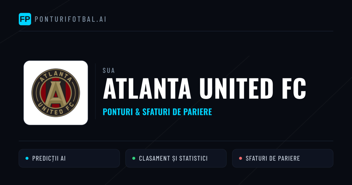Atlanta United FC Ponturi și statistici