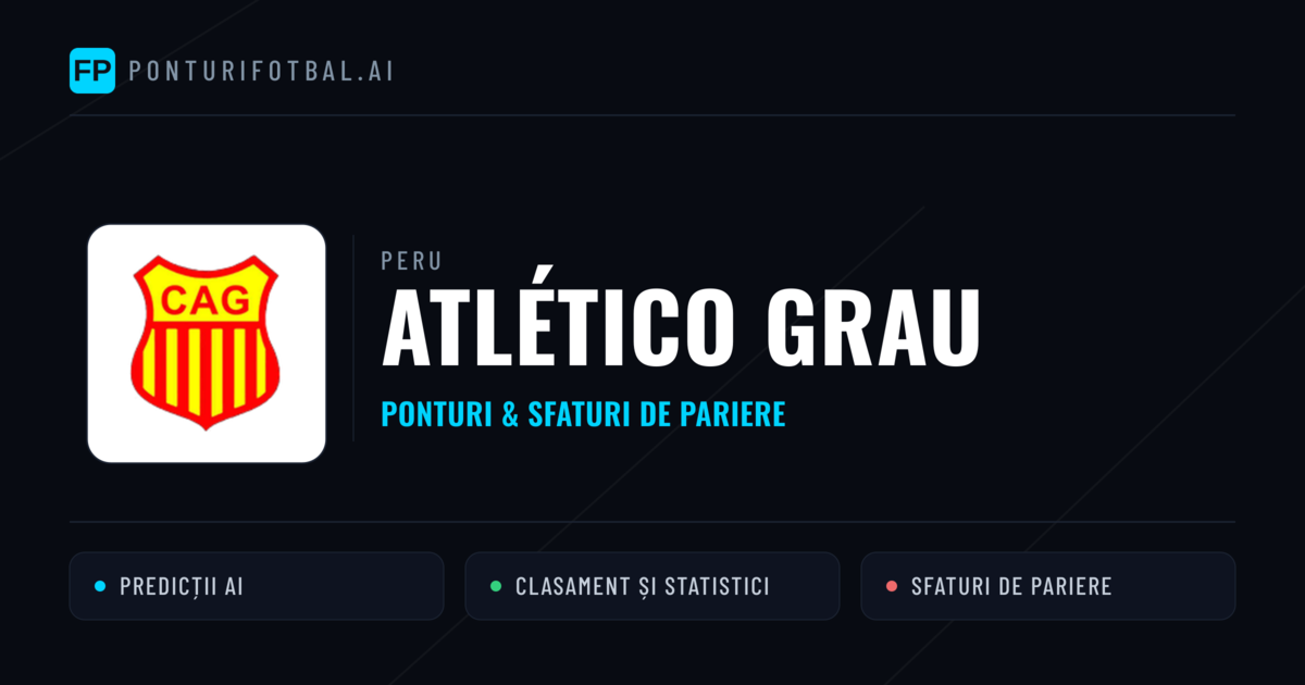 Atlético Grau Ponturi și statistici