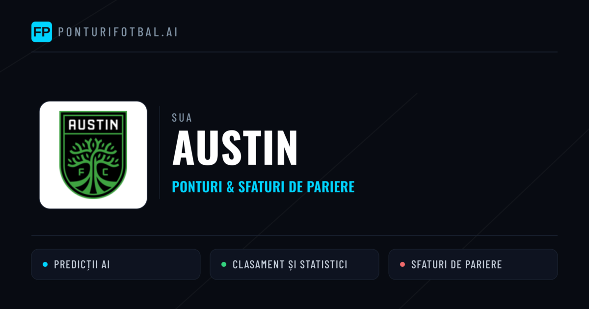 Austin Ponturi și statistici
