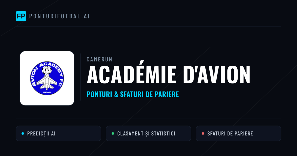 Académie d'Avion Ponturi și statistici