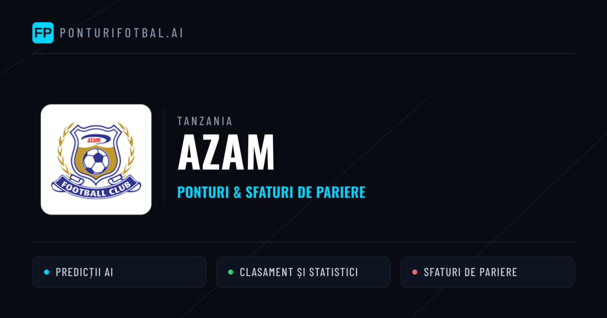Azam Ponturi și statistici