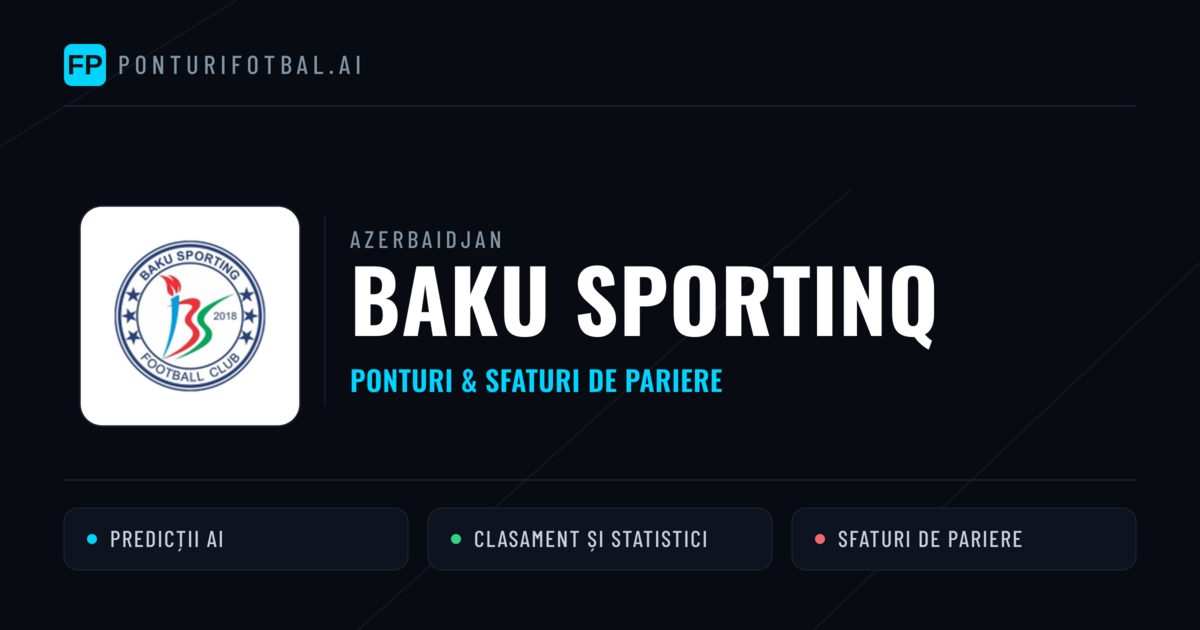 Baku Sportinq Ponturi și statistici