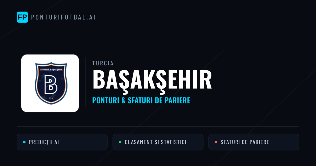 Başakşehir Ponturi și statistici
