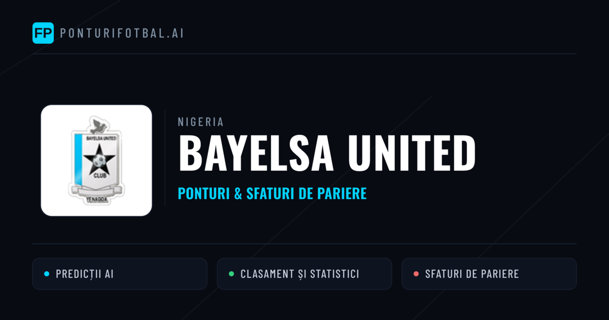 Bayelsa United Ponturi și statistici