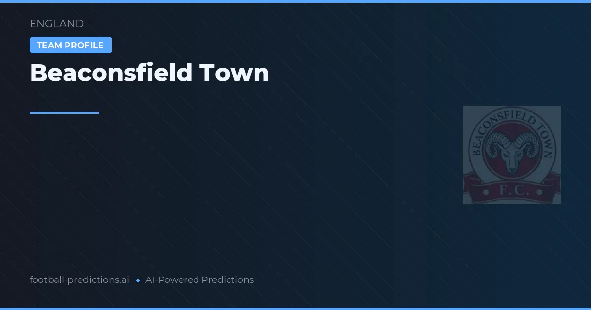 Beaconsfield Town Ponturi și statistici
