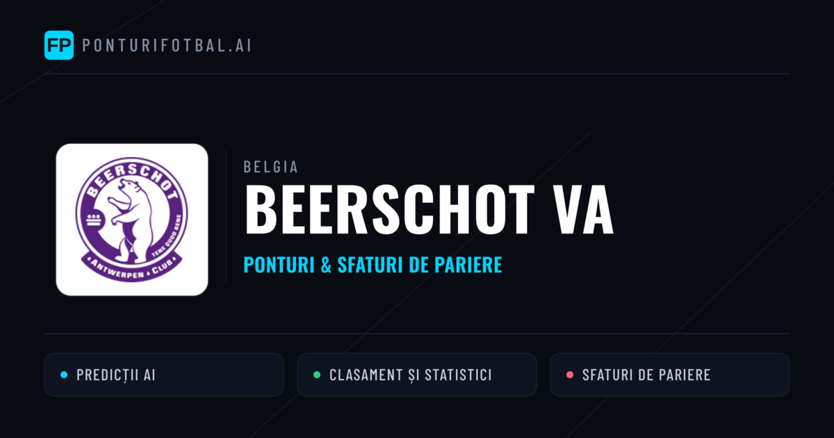 Beerschot VA Ponturi și statistici