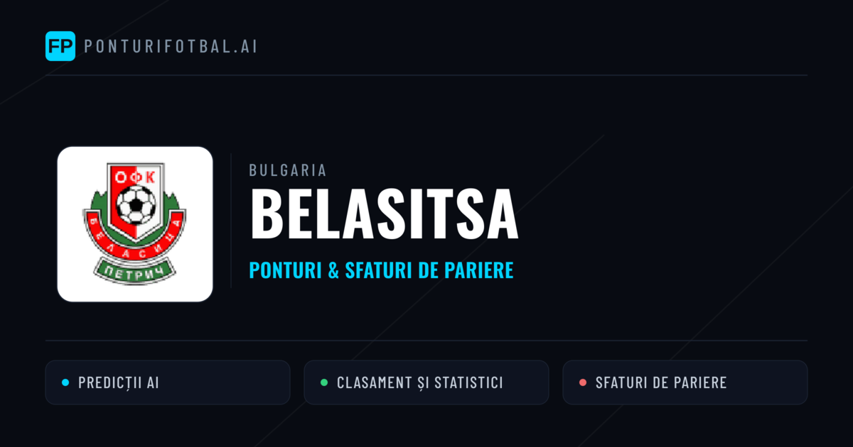 Belasitsa Ponturi și statistici