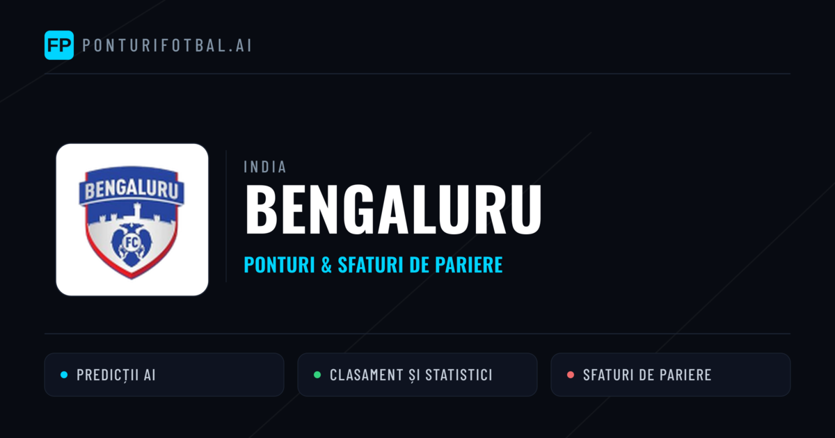 Bengaluru Ponturi și statistici