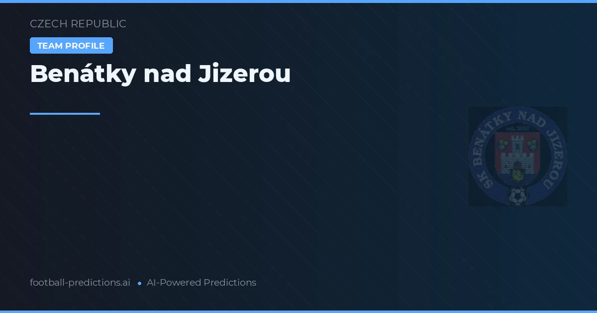 Benátky nad Jizerou Ponturi și statistici