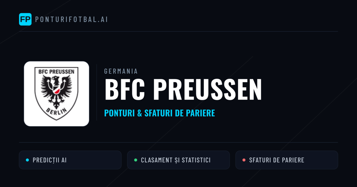 BFC Preussen Ponturi și statistici