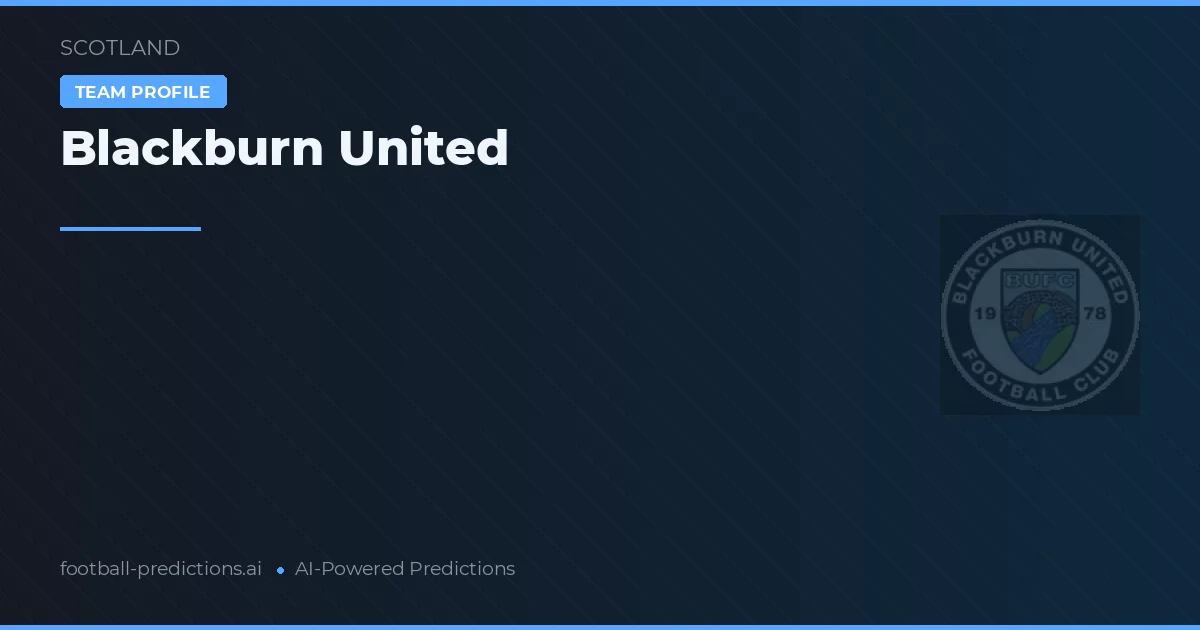 Blackburn United Ponturi și statistici