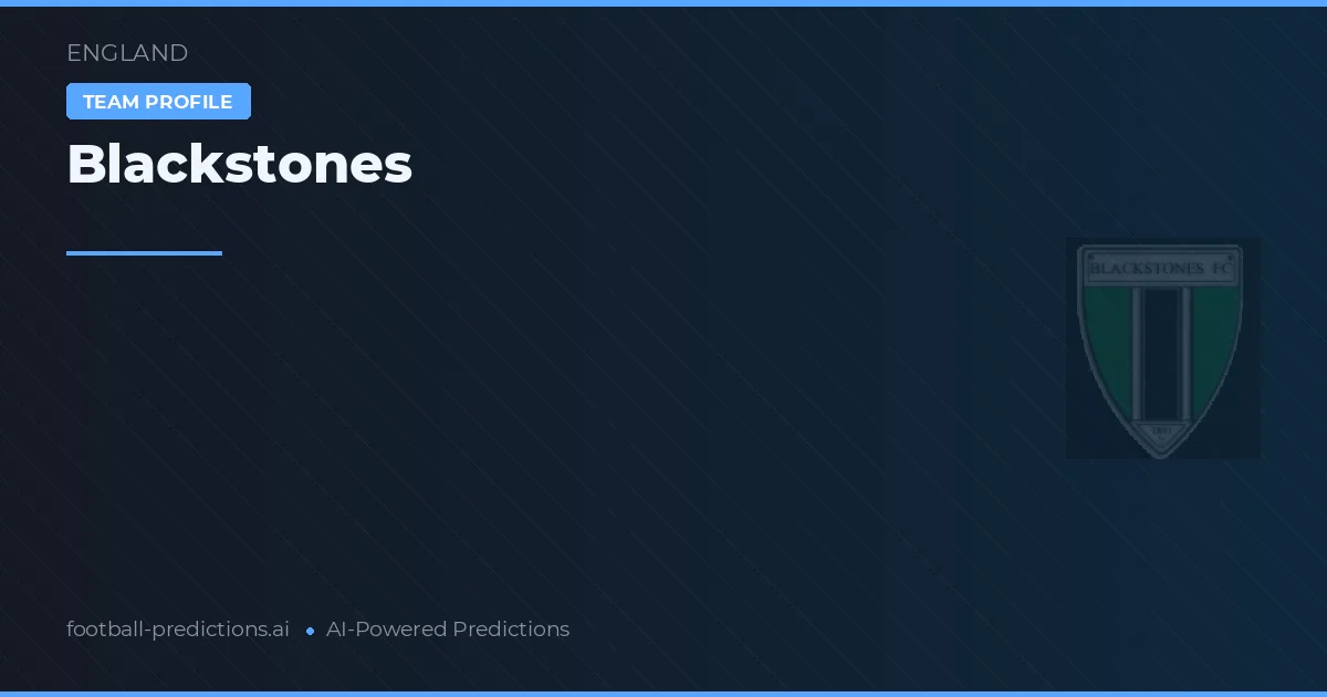 Blackstones Ponturi și statistici