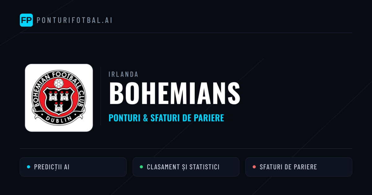 Bohemians Ponturi și statistici