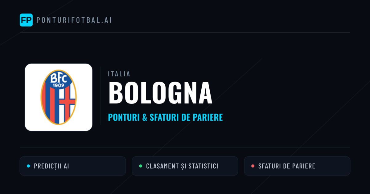 Bologna Ponturi și statistici