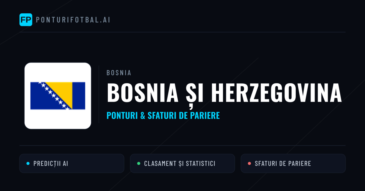 Bosnia și Herzegovina Ponturi și statistici