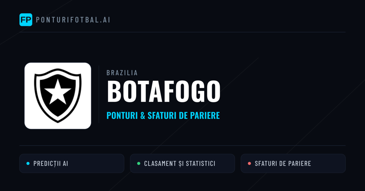 Botafogo Ponturi și statistici