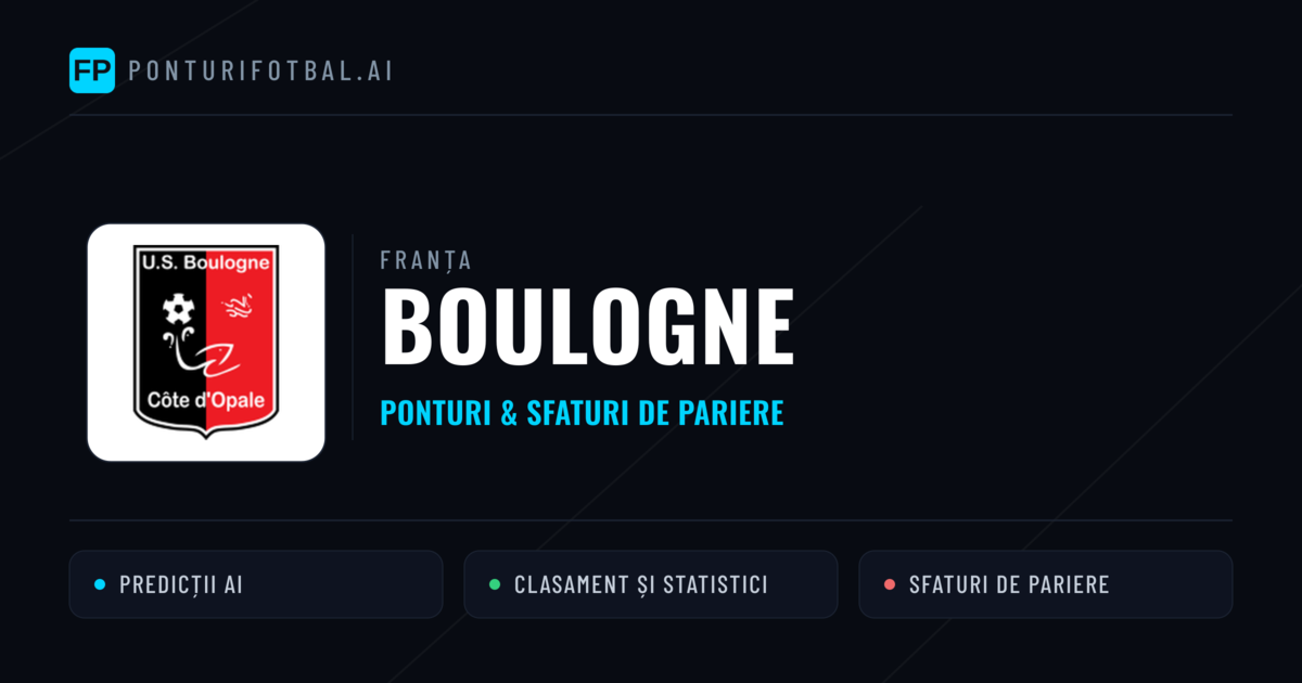 Boulogne Ponturi și statistici