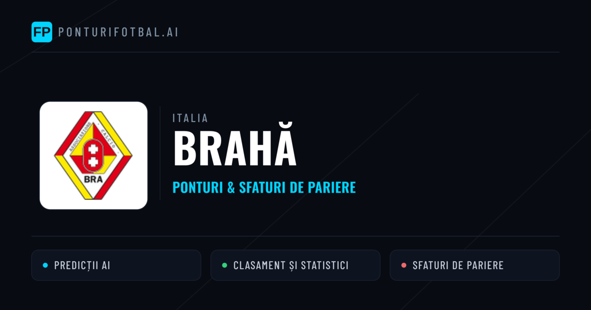 Brahă Ponturi și statistici