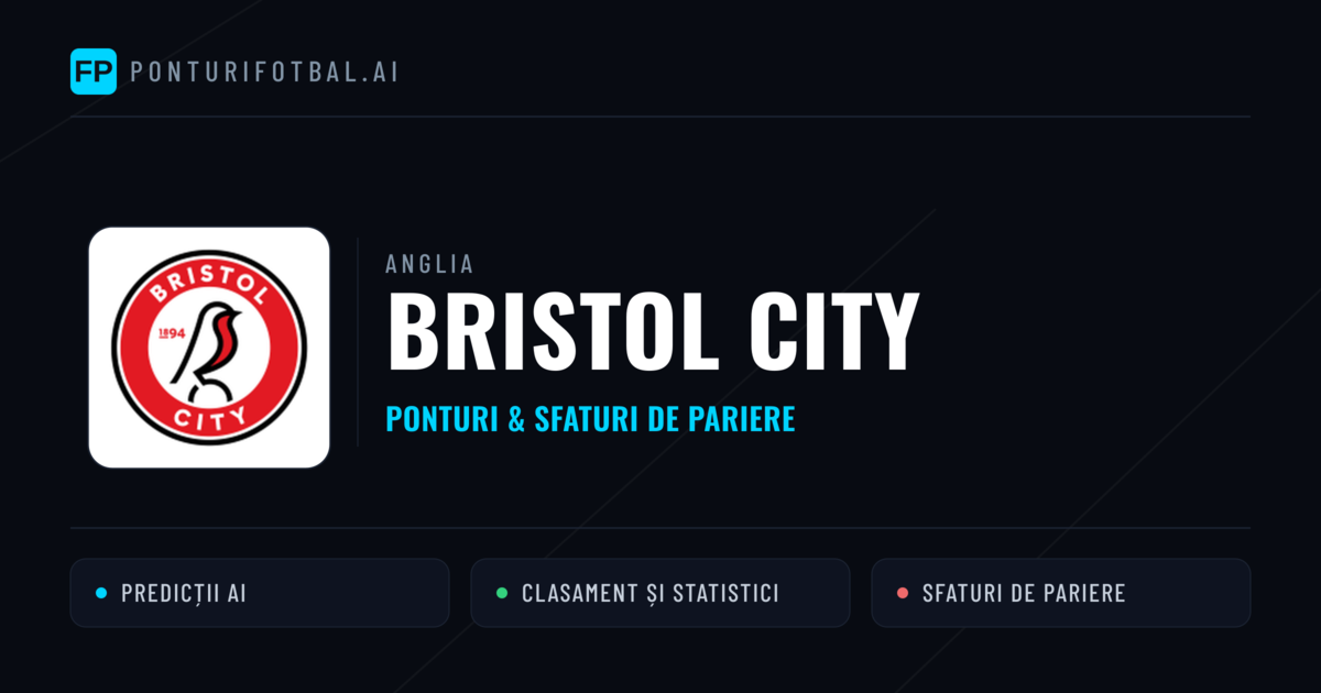 Bristol City Ponturi și statistici