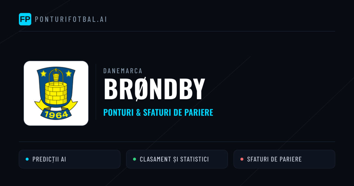 Brøndby Ponturi și statistici