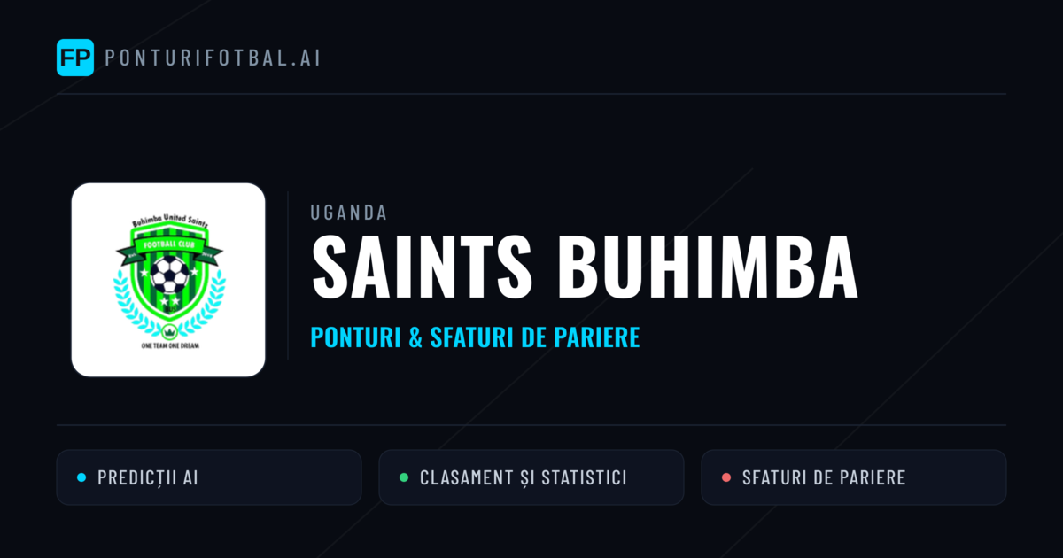 Saints Buhimba Ponturi și statistici