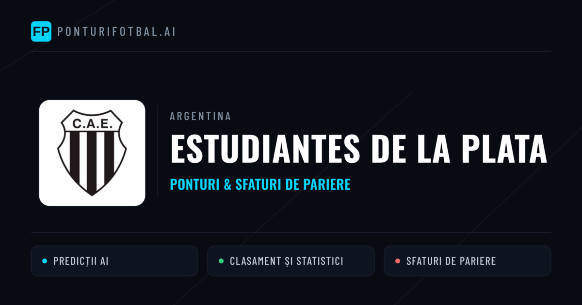 Estudiantes de La Plata Ponturi și statistici