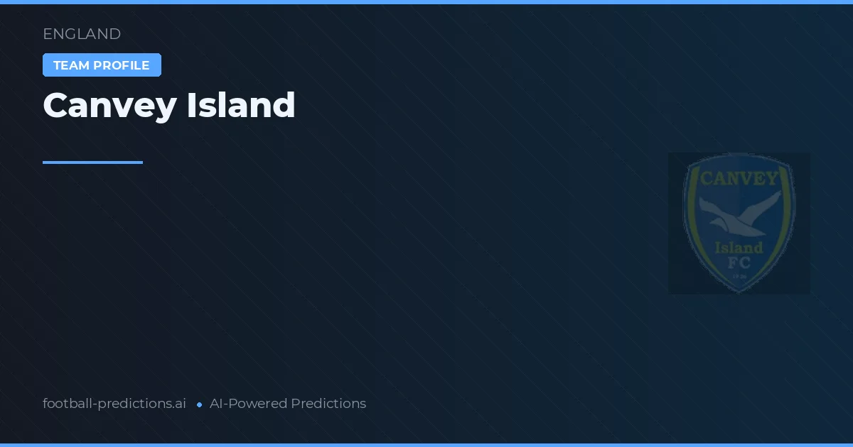 Canvey Island Ponturi și statistici