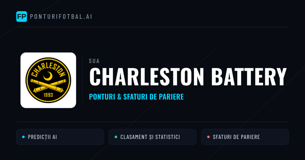 Charleston Battery Ponturi și statistici