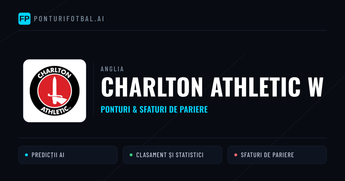 Charlton Athletic W Ponturi și statistici