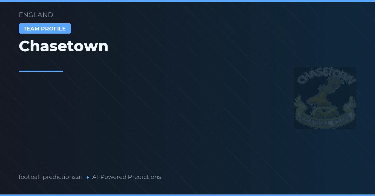 Chasetown Ponturi și statistici
