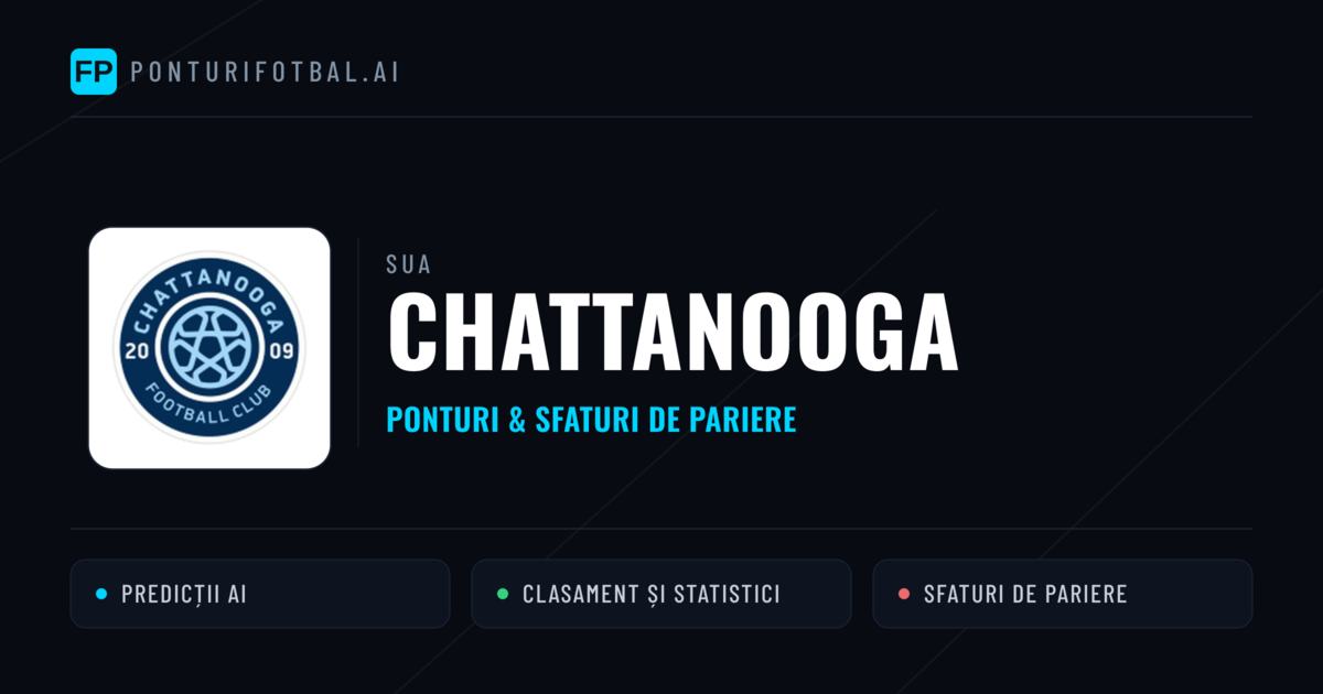 Chattanooga Ponturi și statistici