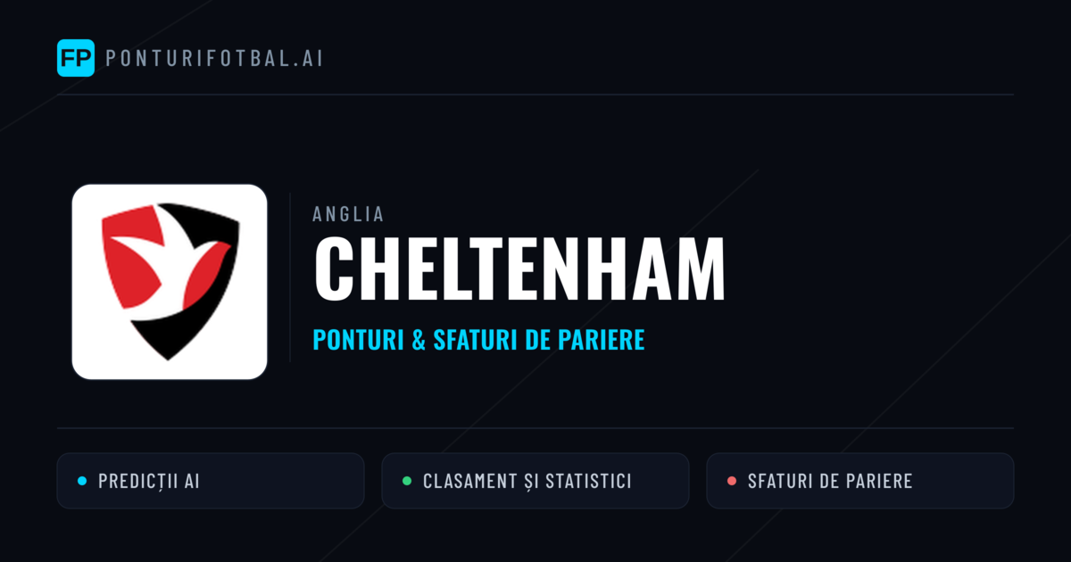 Cheltenham Ponturi și statistici