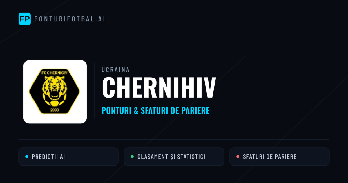 Chernihiv Ponturi și statistici