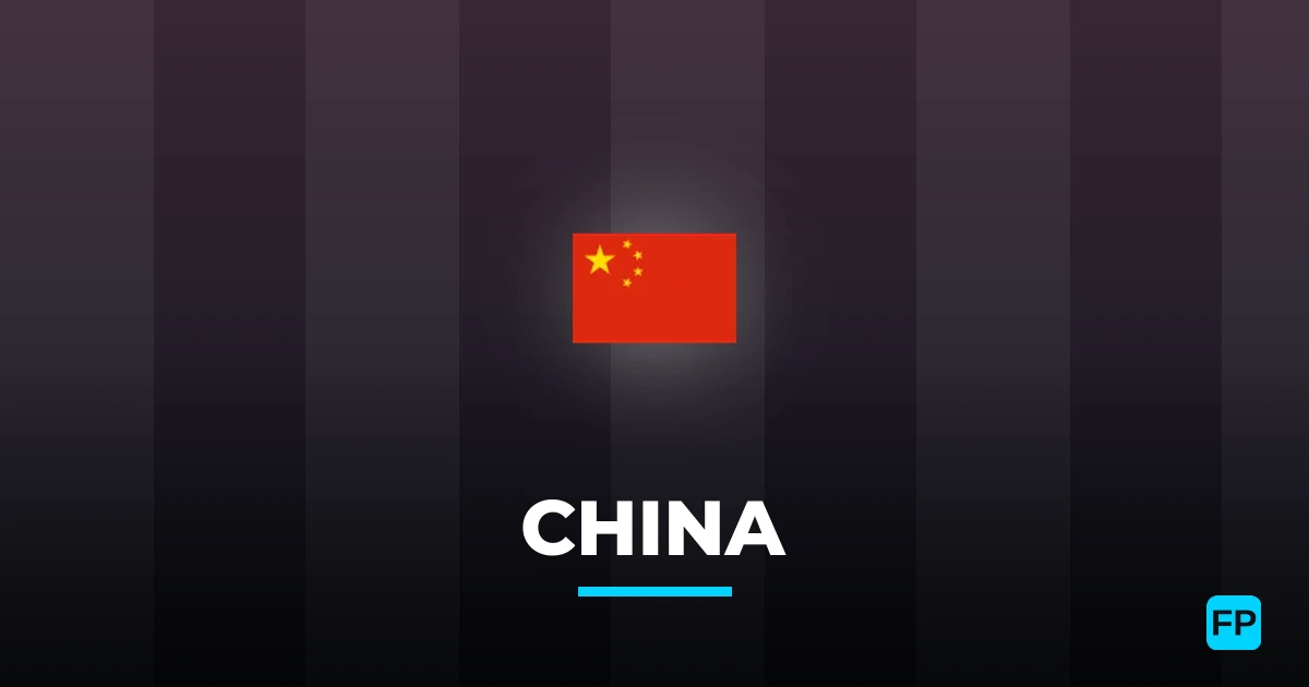China Ponturi și statistici