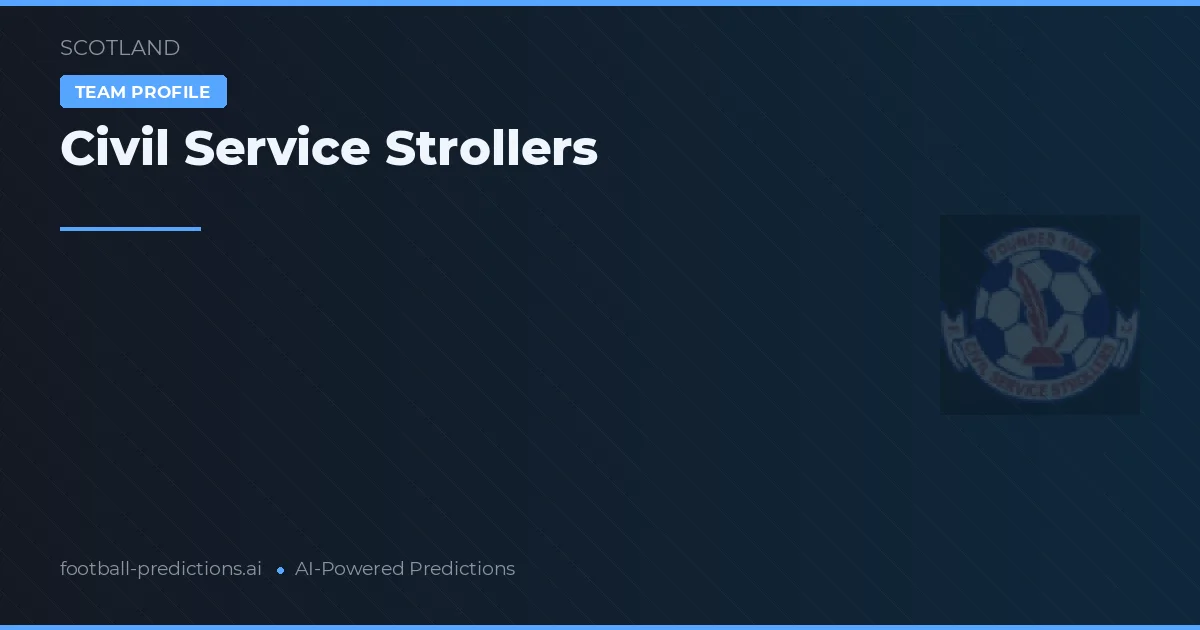 Civil Service Strollers Ponturi și statistici