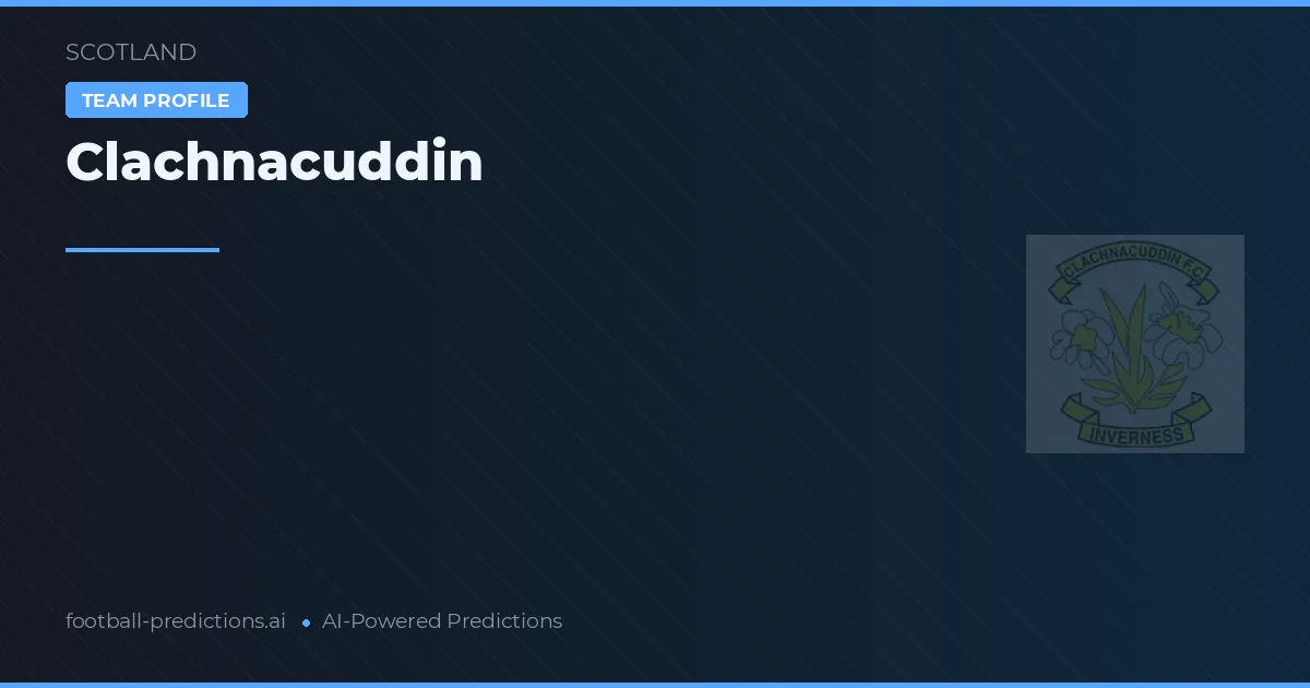 Clachnacuddin Ponturi și statistici