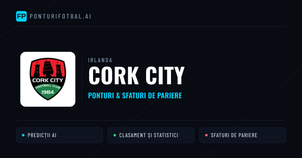Cork City Ponturi și statistici
