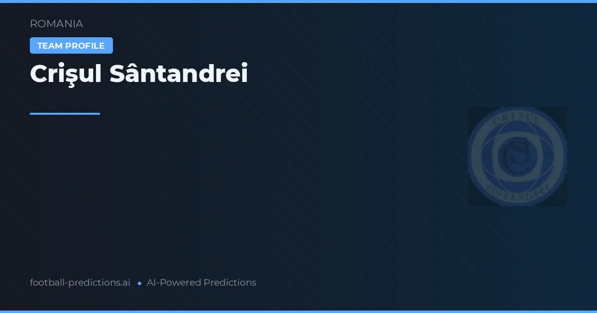Crișul Sântandrei Ponturi și statistici