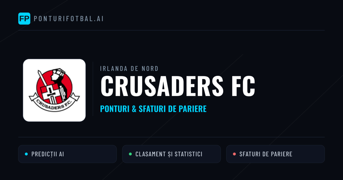 Crusaders FC Ponturi și statistici
