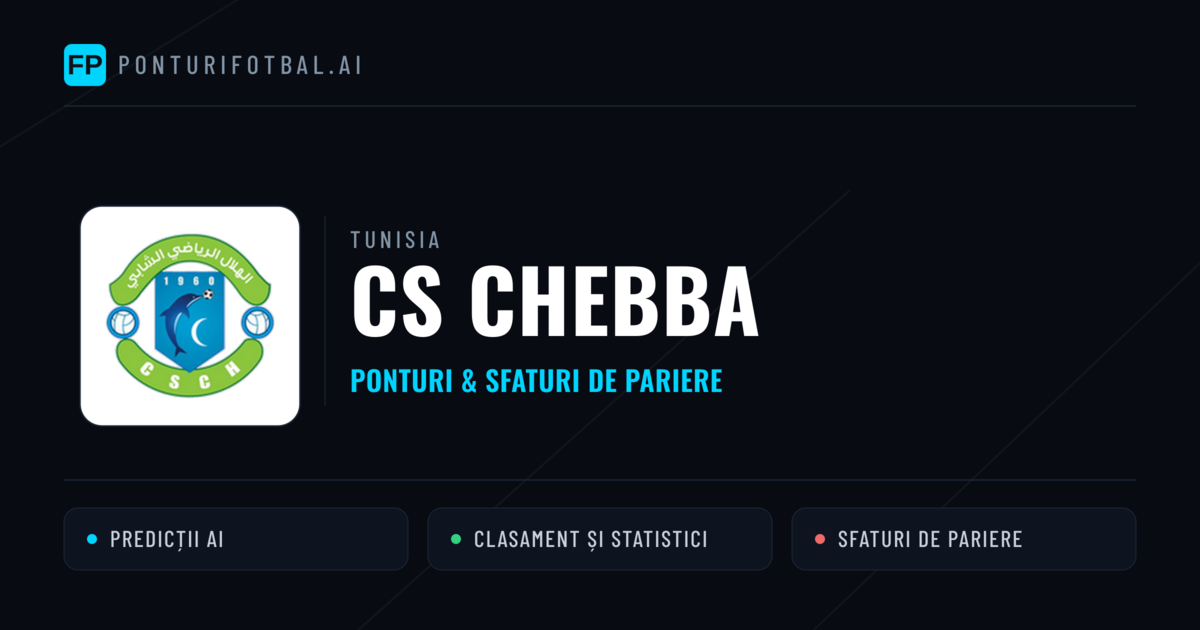 CS Chebba Ponturi și statistici