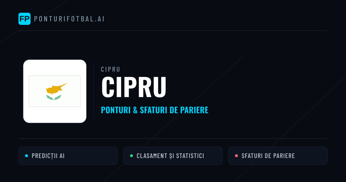 Cipru Ponturi și statistici
