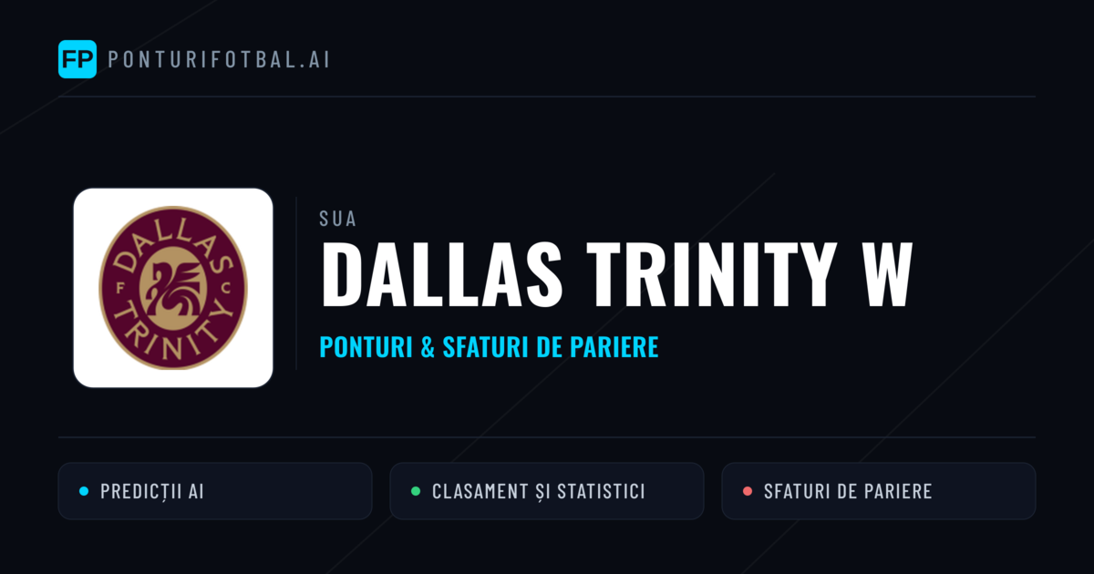 Dallas Trinity W Ponturi și statistici