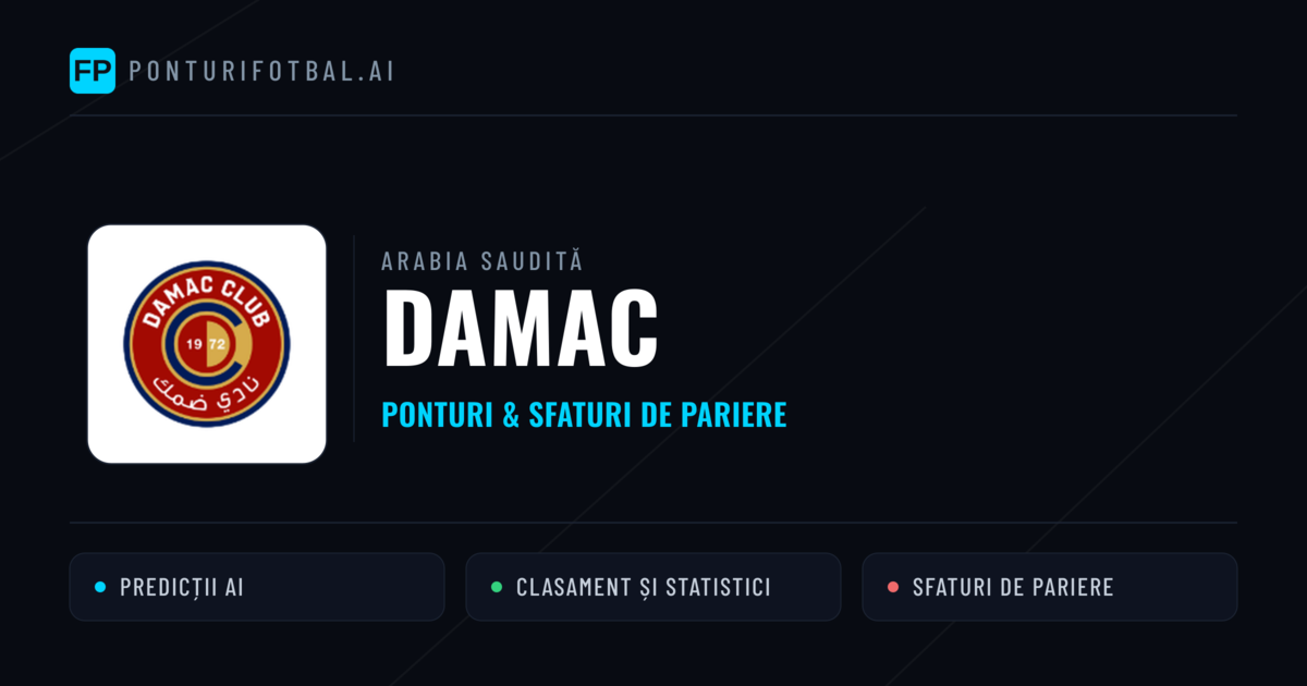 Damac Ponturi și statistici